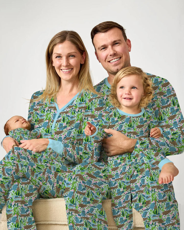 Little Dam Builders Bamboo Men's Pajama Set