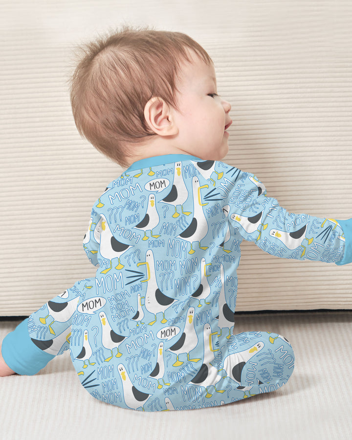 Funny Seagull MOM Convertible Zippy