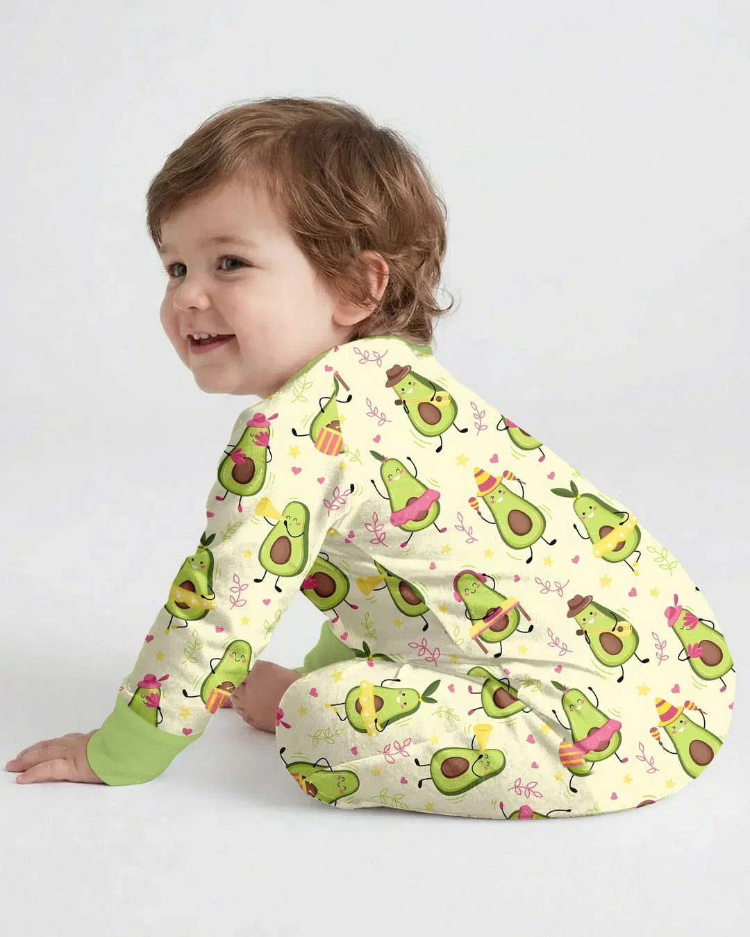 Gerippte Babykleidung mit individuellem Foto - Weich &amp; Skizzenhaft