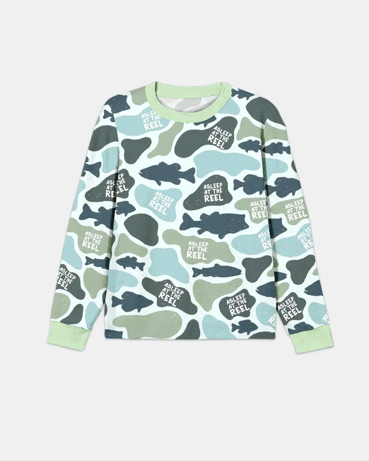 Asleep At The Reel Matching Daddy & Me Men's Pajama Set