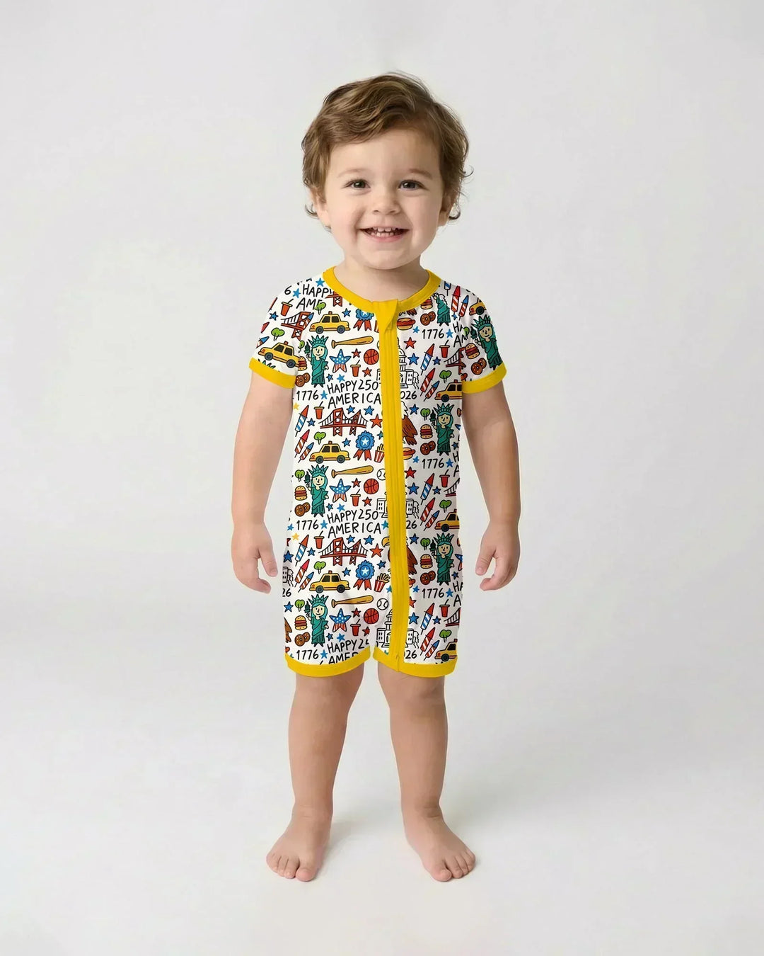 Doodle America 250th Anniversary Family Shorty Zippy