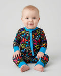 Hebrew Harmony Family Matching Bamboo Convertible Zippy