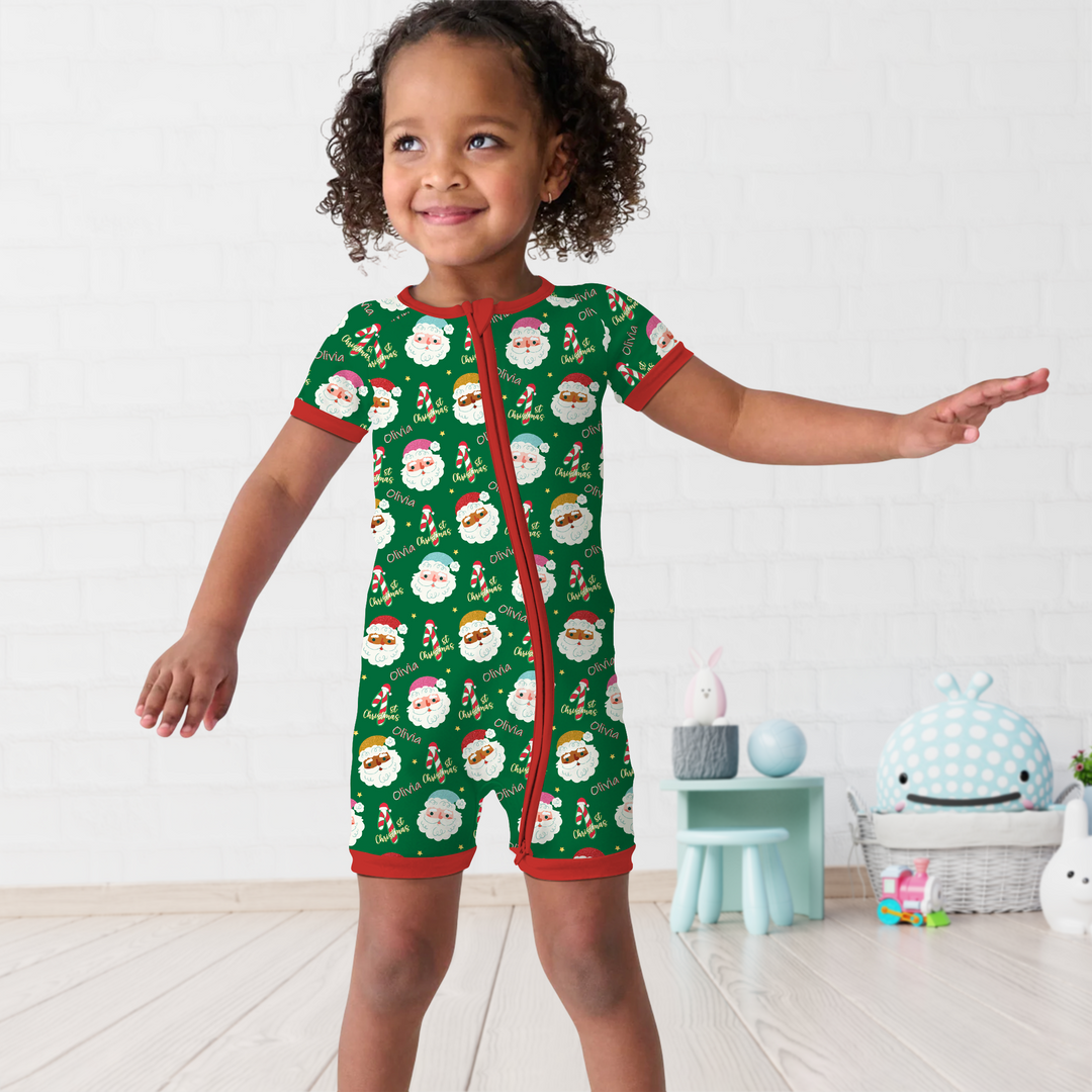 Personalized 1st Christmas Shorty Zippy