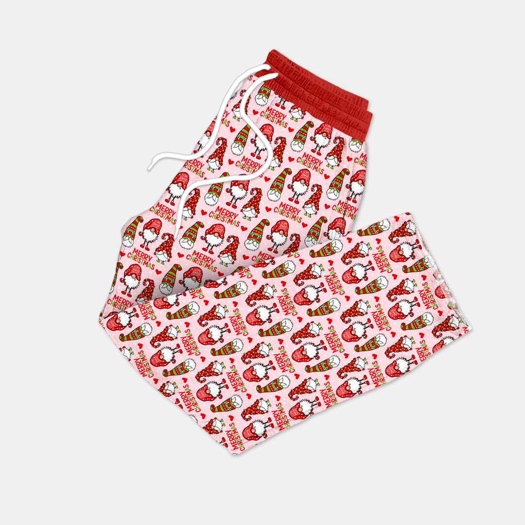 Gnomie Christmas Men's Pajama Set