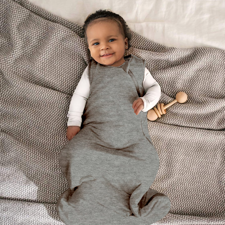 Slate Grey Baby Sleep Bag Bambus - gemütlich und dauerhaft