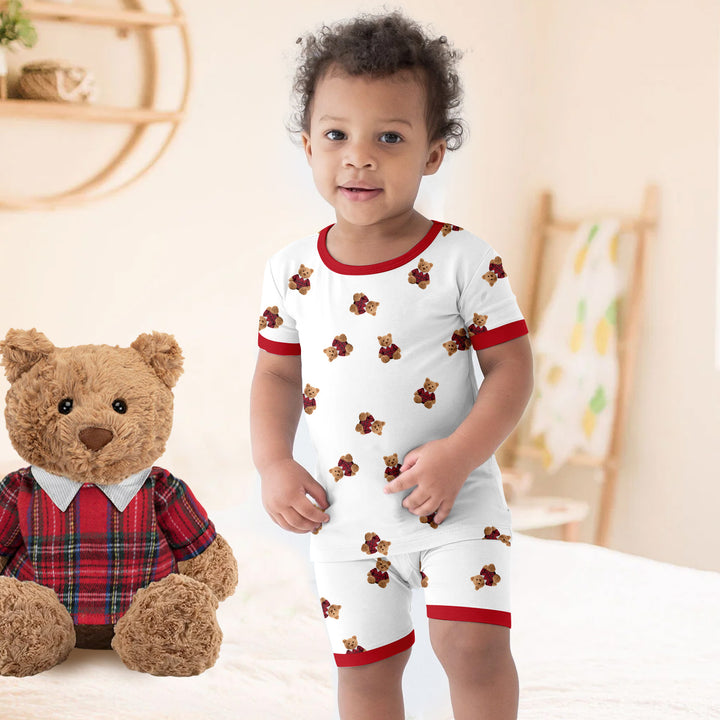 Gentleman Teddy Bear Bamboo Pajama for Baby