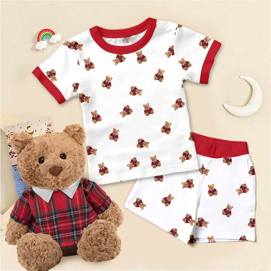 Gentleman Teddy Bear Bamboo Pajama for Baby