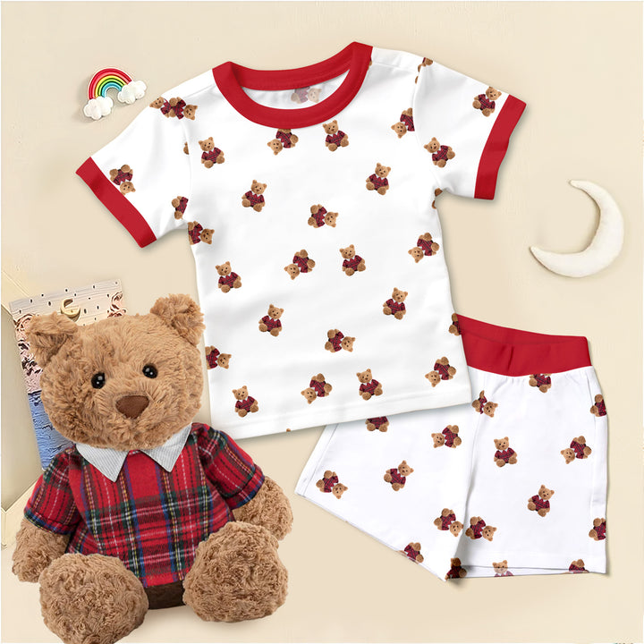 Gentleman Teddy Bear Bamboo Pajama for Baby