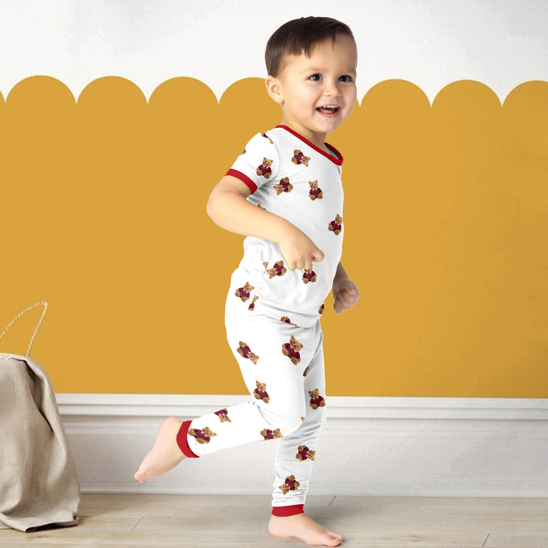 Gentleman Teddy Bear Bamboo Pajama for Baby