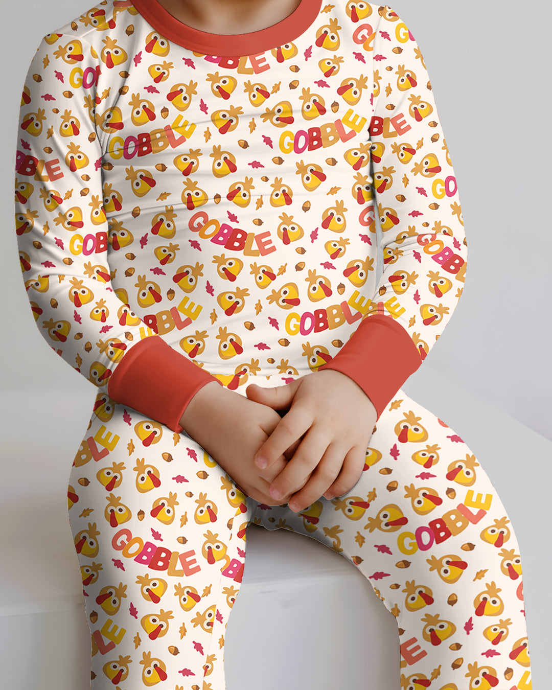 Gobble Gobble Bamboo Two Piece Long Sleeve Pajama Set