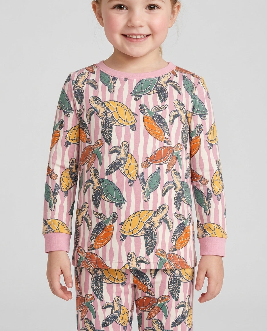 Conjunto de pijama de dos piezas de bambú de manga larga