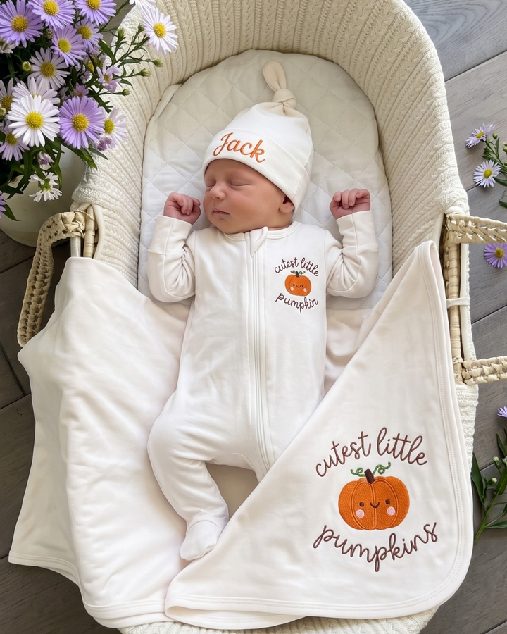 Gerippte Babykleidung mit individuellem Foto - Weich &amp; Skizzenhaft