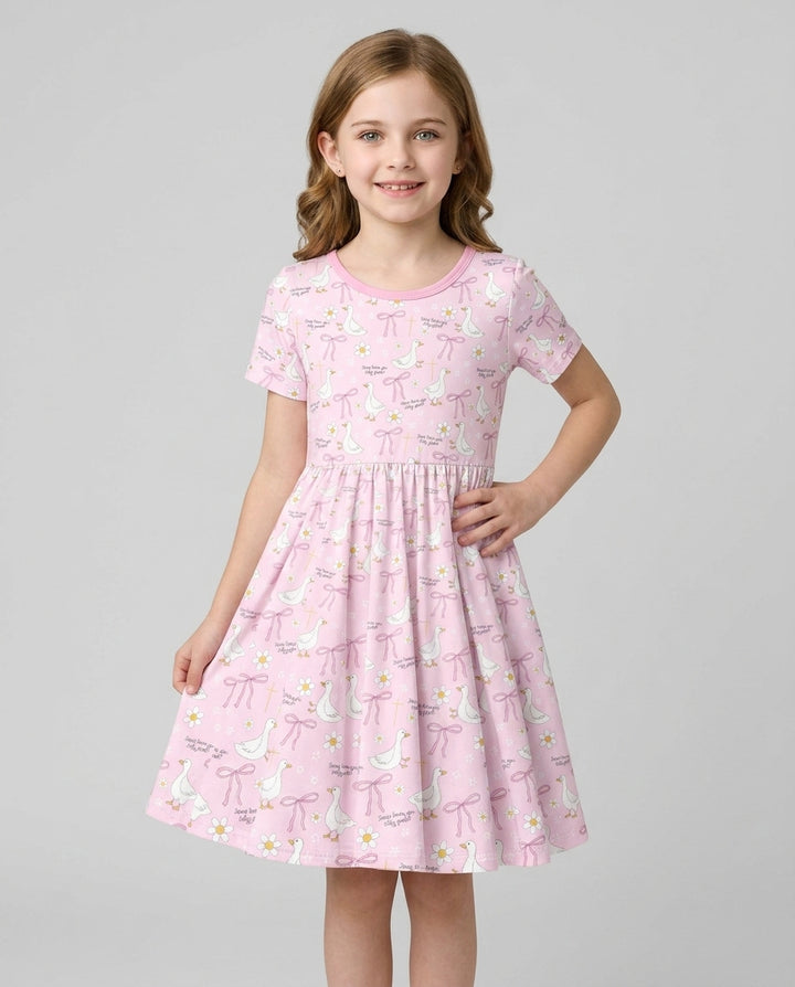 Vorlage Bambus Twirl Kleid