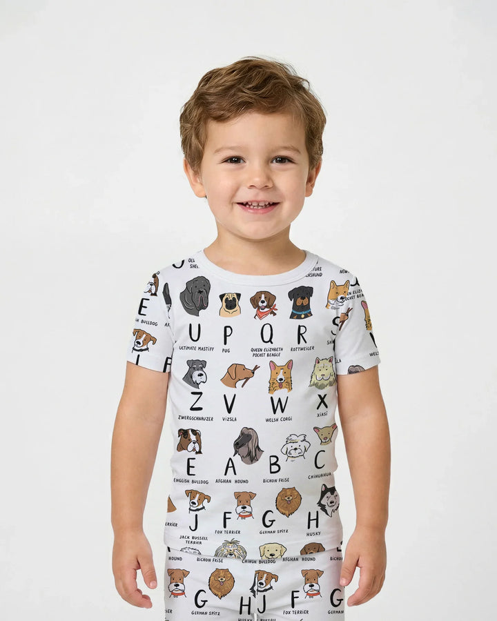 Zweiteiliges, kurzärmliges Pyjama-Set mit Marienkäfern