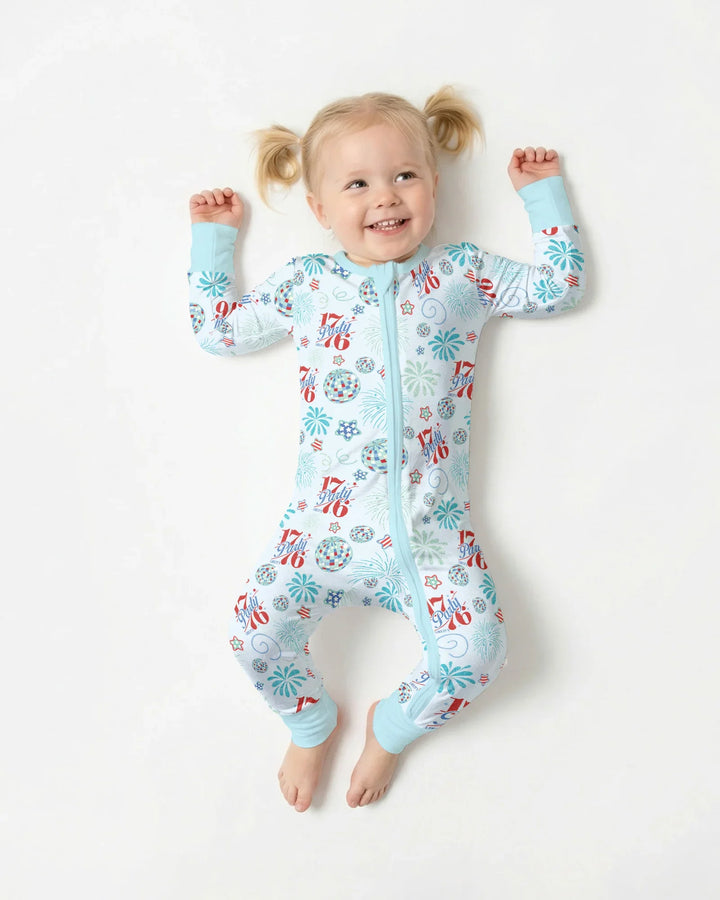 Land Of Free Family Matching Bamboo Convertible Zippy