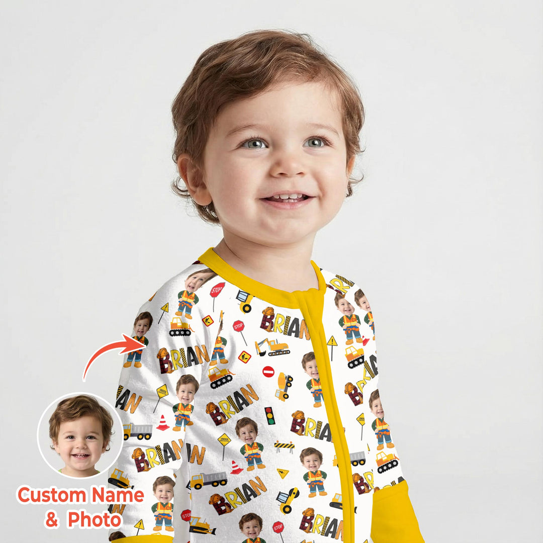 Custom Photo Doodle Little Builder Convertible Zippy