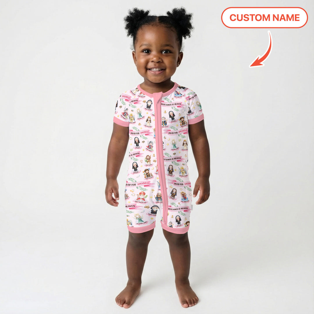 Holy Saints of Heaven Custom Name Shorty Zippy