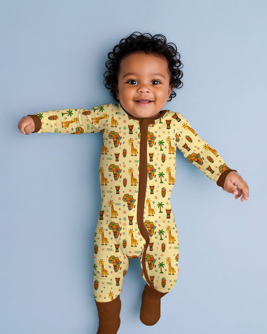 African Culture Bamboo Convertible Zippy