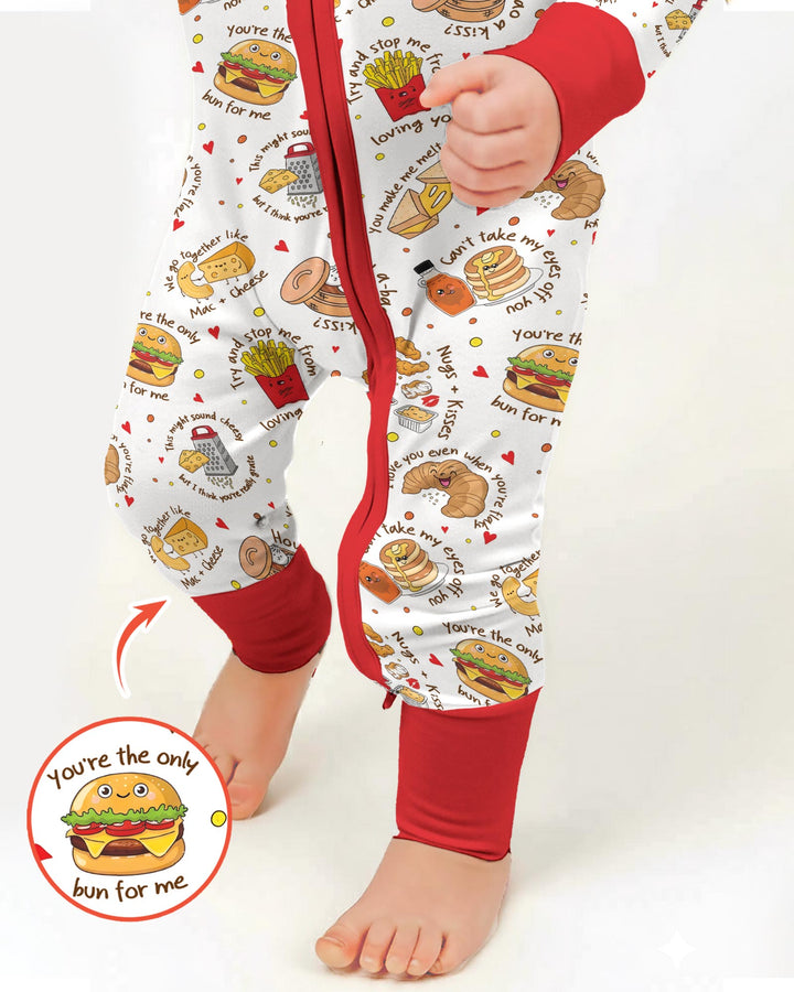 Food Puns Love Bamboo Convertible Zippy