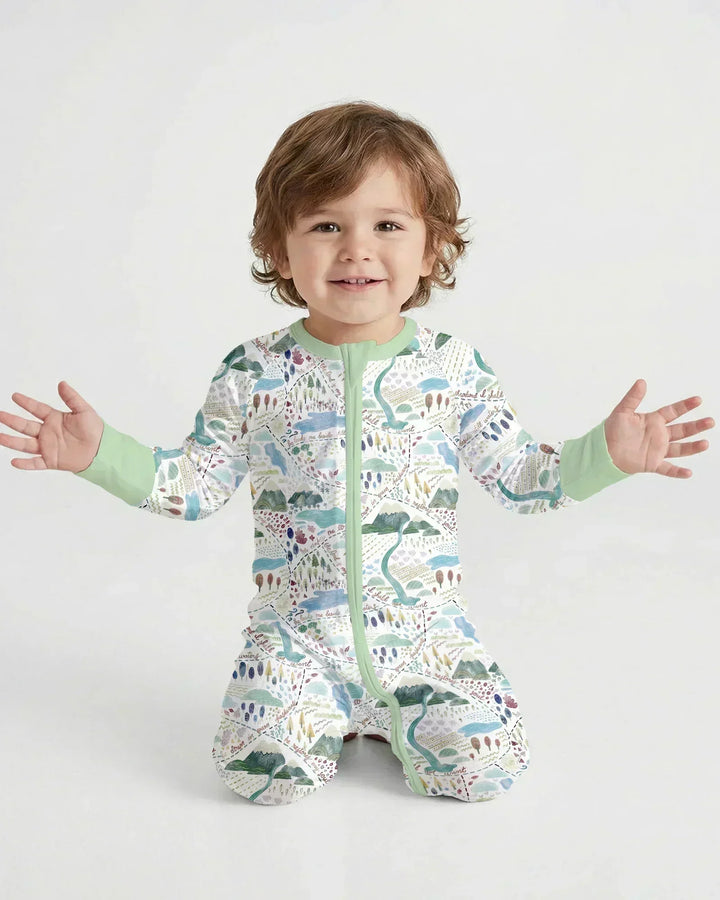 Whimsical Psalms 23 Map Convertible Zippy