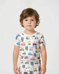 God Says I Am Boy Bamboo Two Piece Short Sleeve Shorts Pajama Set