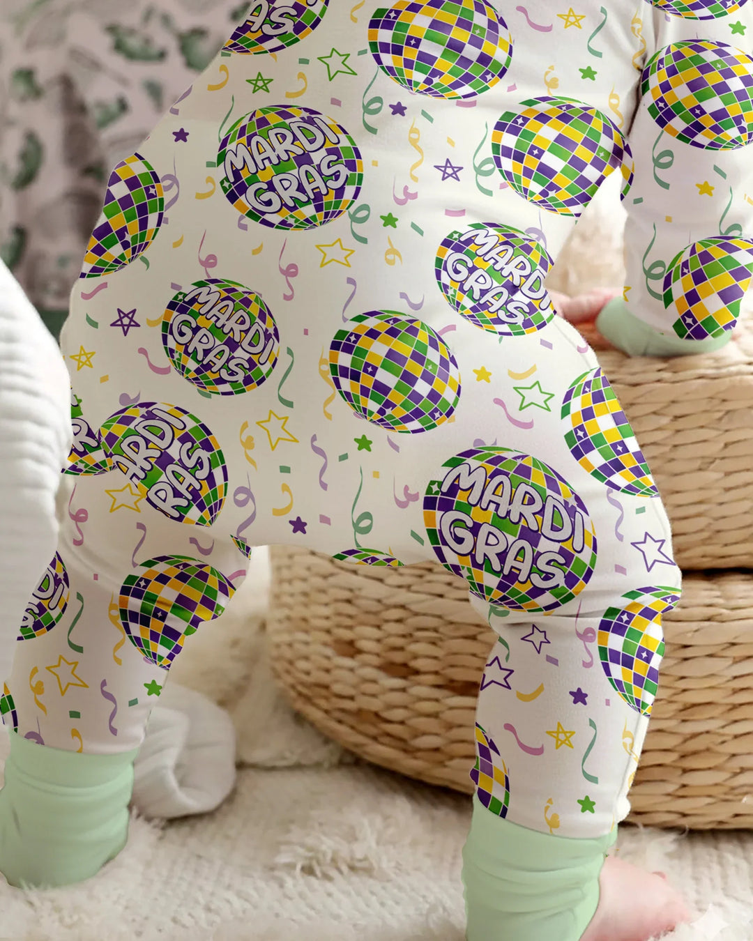 Gerippte Babykleidung mit individuellem Foto - Weich &amp; Skizzenhaft