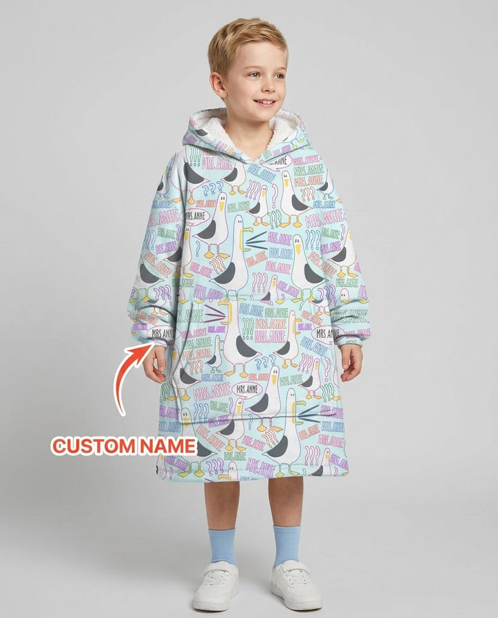 Plantilla de Sudadera Manta de Bambú Personalizada