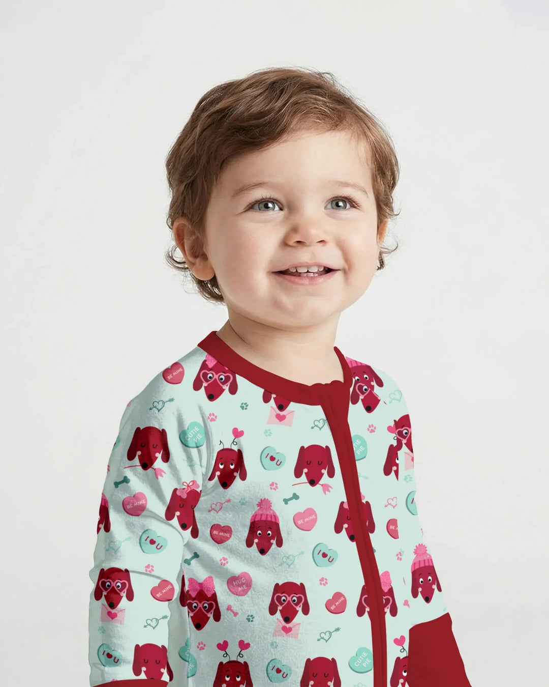 Gerippte Babykleidung mit individuellem Foto - Weich &amp; Skizzenhaft