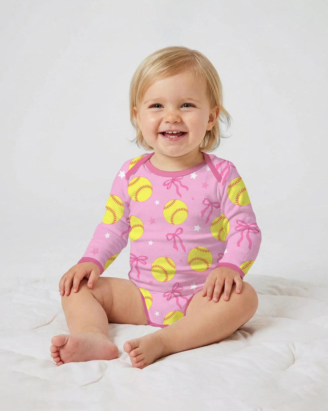 Softball Lovers Bamboo Bodysuit