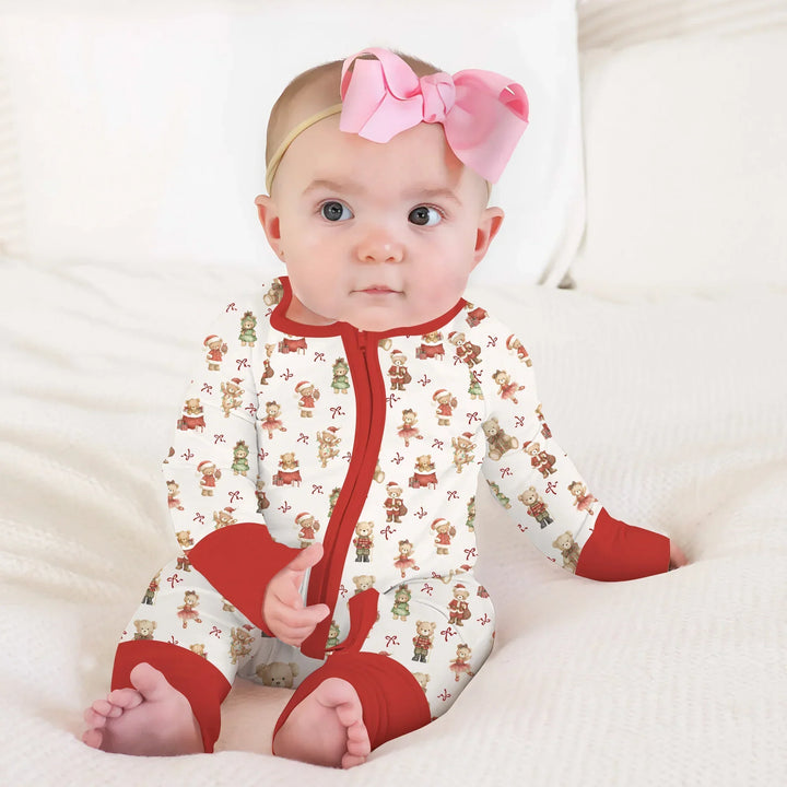 Christmas Teddy Bears Convertible Zippy