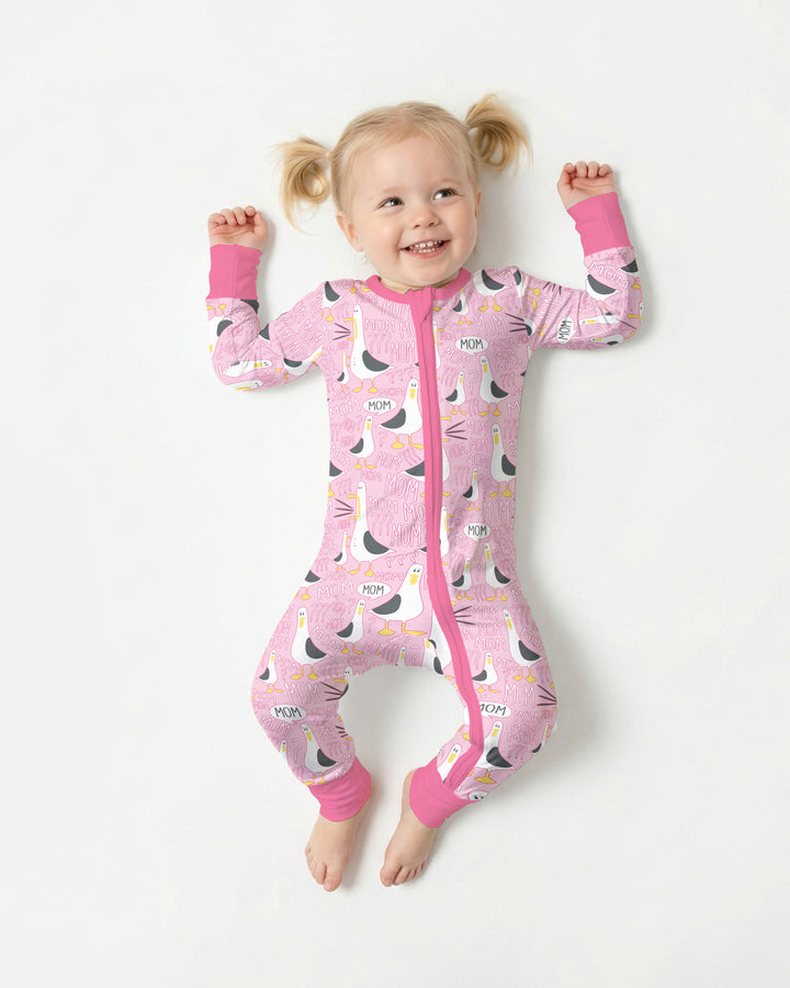 Funny Seagull MOM Convertible Zippy