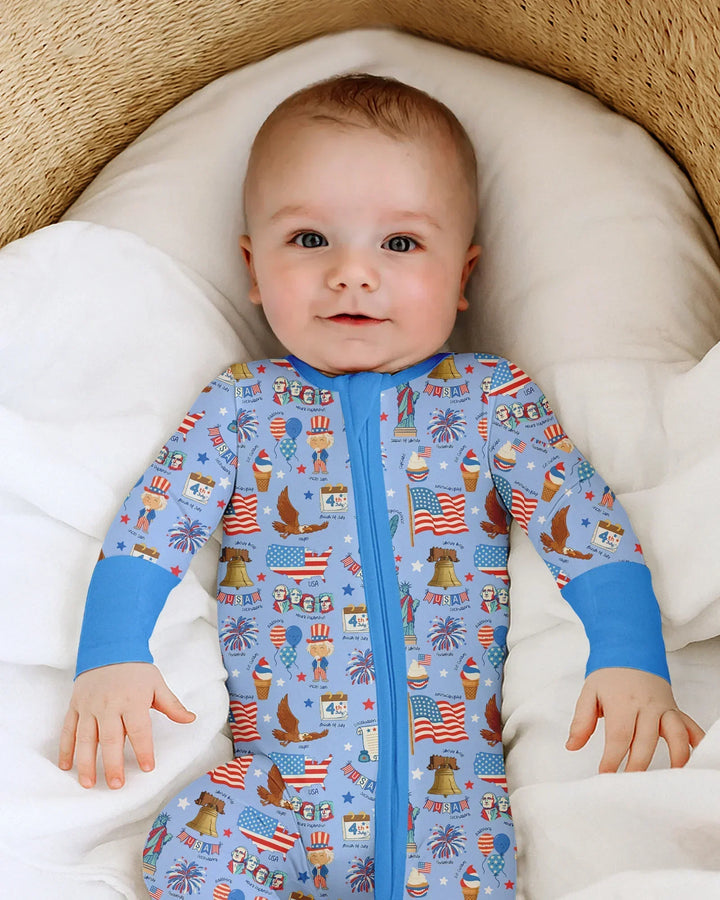 Gerippte Babykleidung mit individuellem Foto - Weich &amp; Skizzenhaft