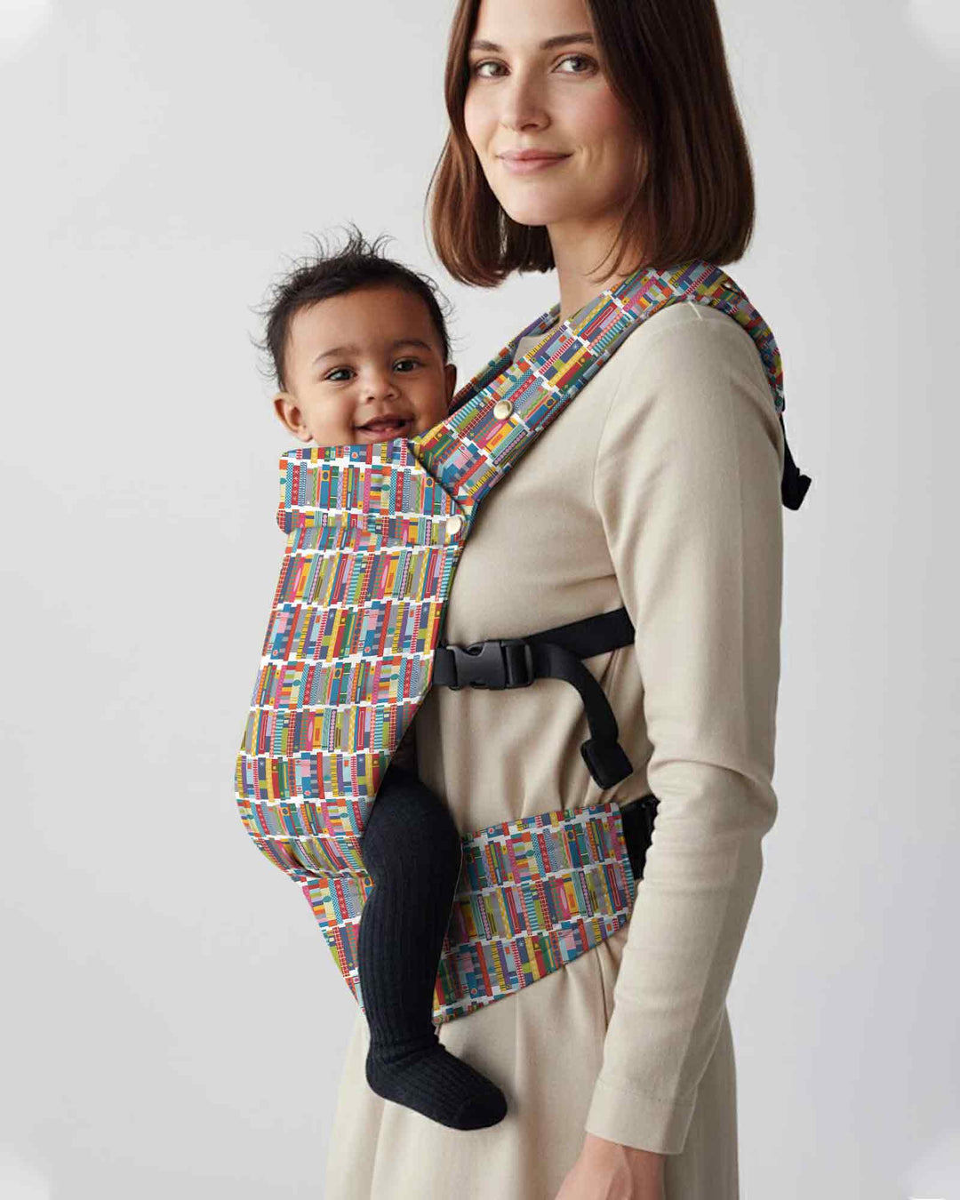 Rainbow Bookshelf Baby Carrier