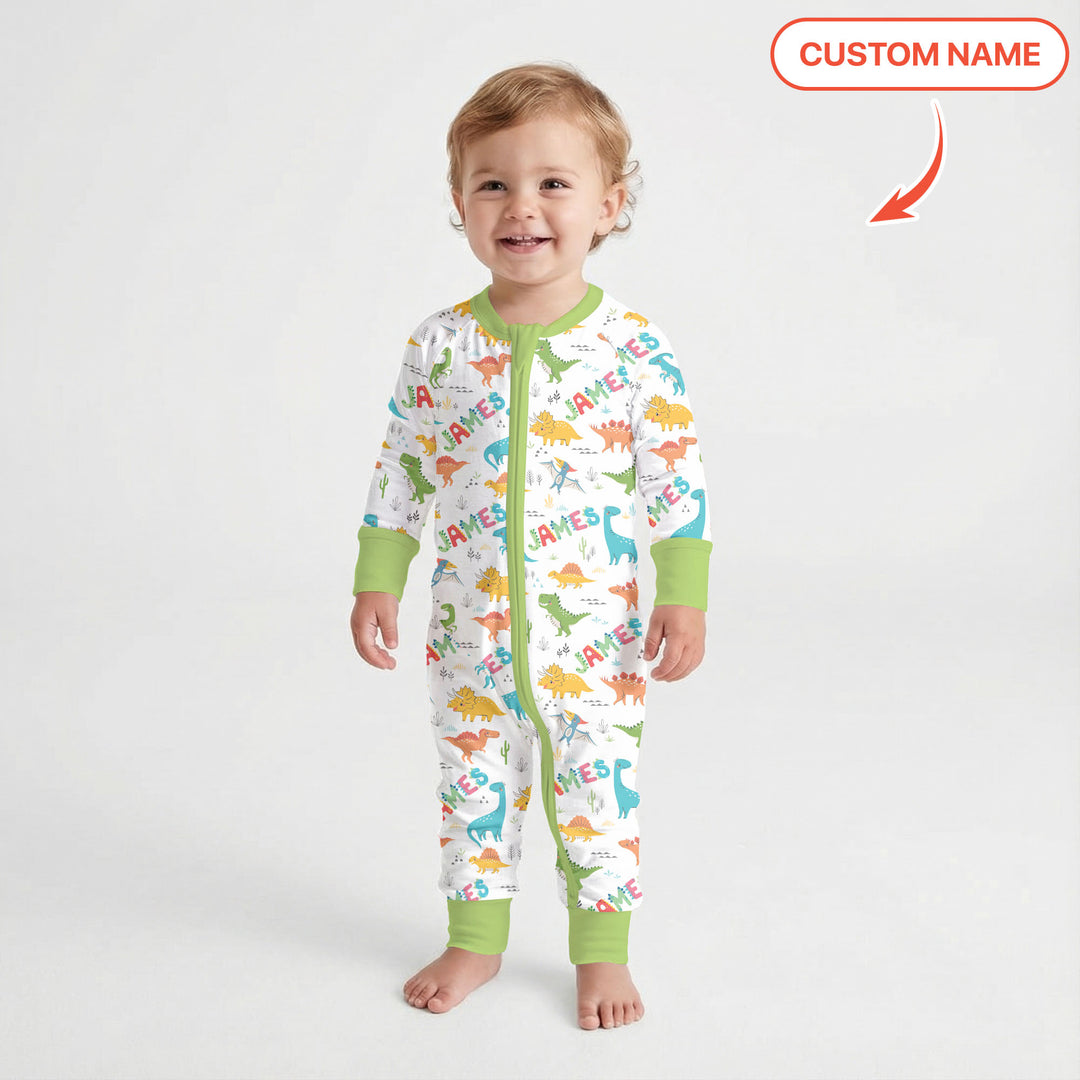 Dino Adventure Custom Name Convertible Zippy