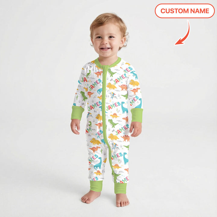 Dino Adventure Custom Name Convertible Zippy