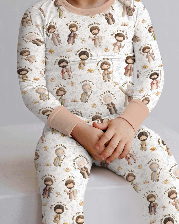 The 12 Apostles Bamboo Two Piece Long Sleeve Pajama Set