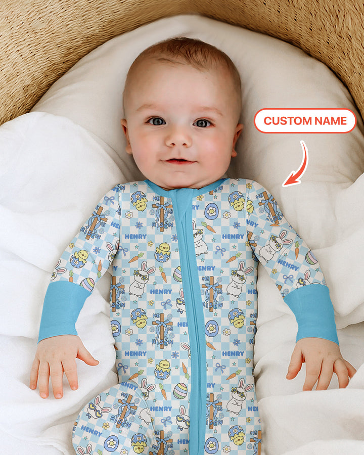 Custom Name Retro Easter Convertible Zippy