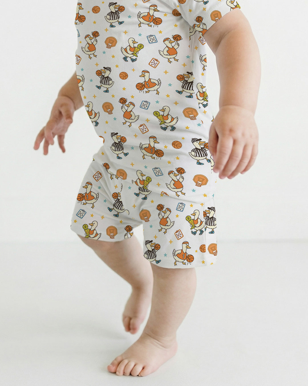 Conjunto de Pijama de Dos Piezas de Bambú con Mangas Cortas y Pantalones Cortos