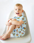 Bible Stories Bamboo Two Piece Short Sleeve Shorts Pajama Set