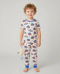 Zweiteiliges, kurzärmliges Pyjama-Set mit Marienkäfern