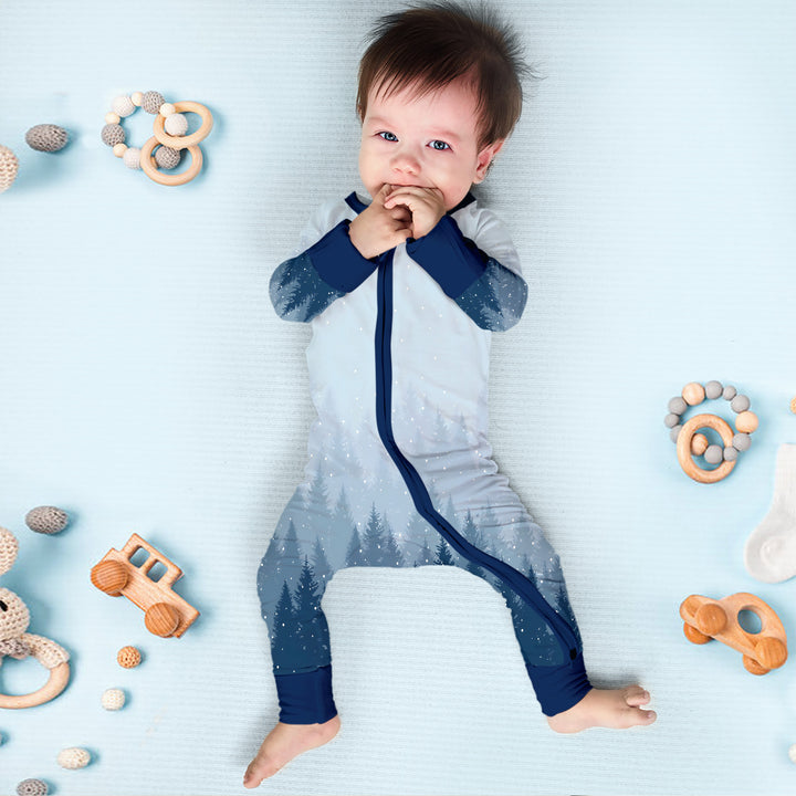 Gerippte Babykleidung mit individuellem Foto - Weich &amp; Skizzenhaft