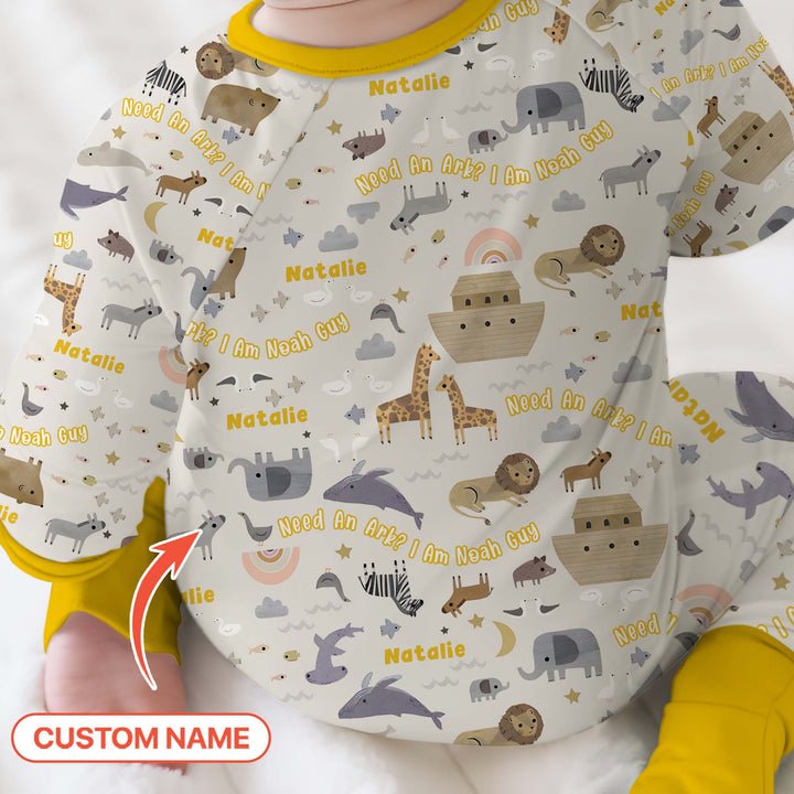 Need An Ark? I Noah Guy Custom Name Convertible Zippy