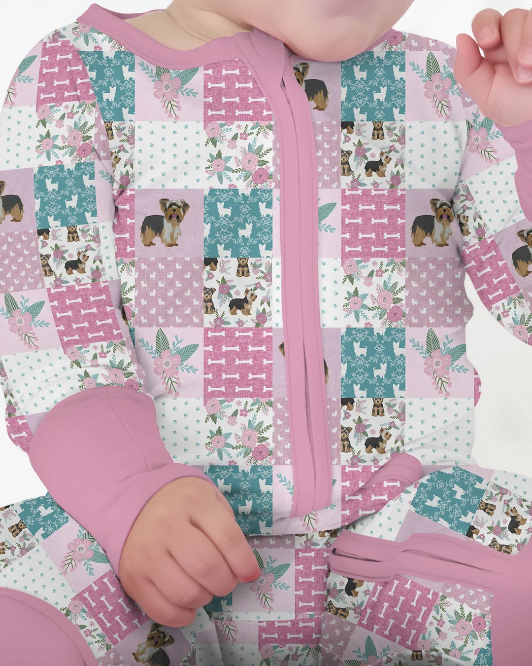 Floral Yorkie Grace Convertible Zippy