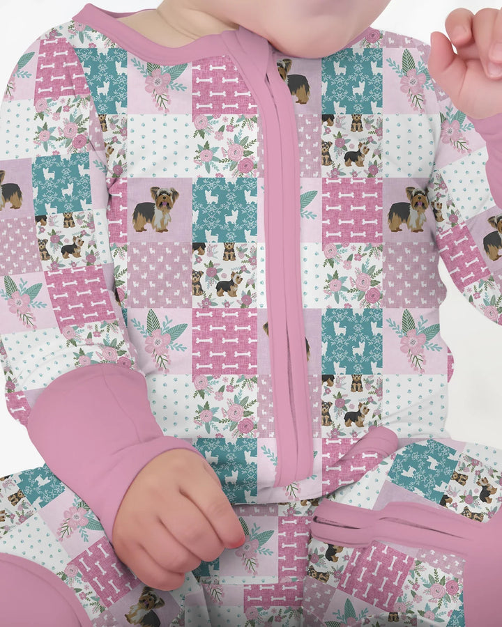 Floral Yorkie Grace Convertible Zippy