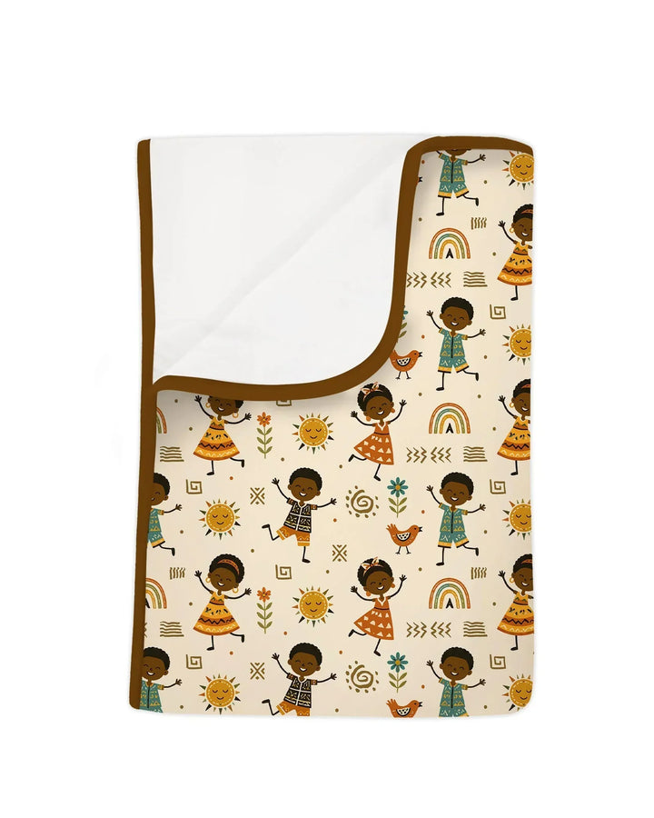 Cute African Heritage Bamboo Blanket