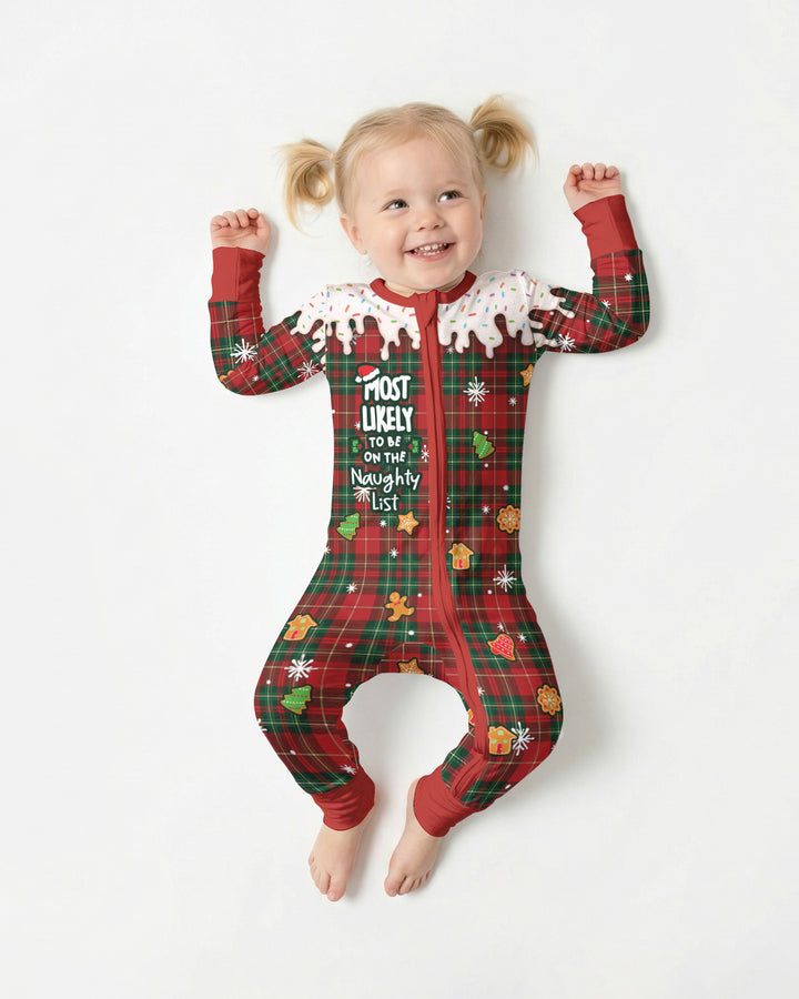 Funny Christmas Family Matching Bamboo Convertible Zippy