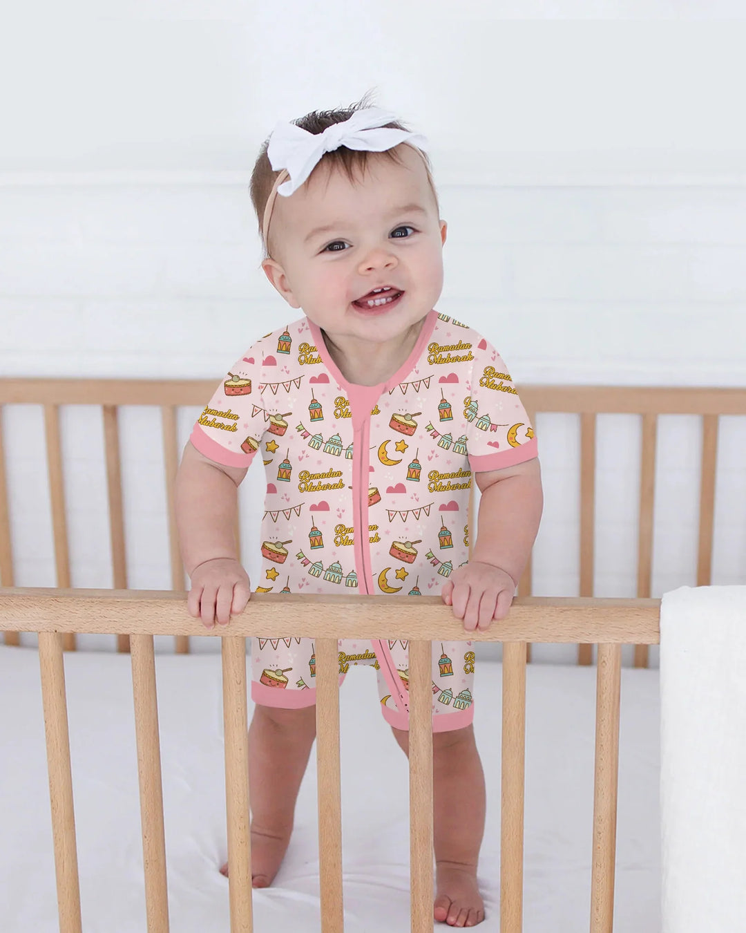 Ramadan Mubarak Shorty Zippy