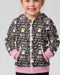 Bruh We're Back Raccoon Bamboo Zip Hoodie