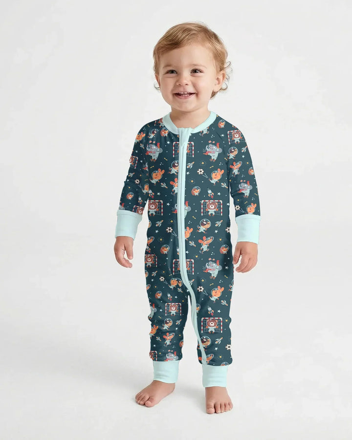 Space Soccer Bamboo Convertible Zippy
