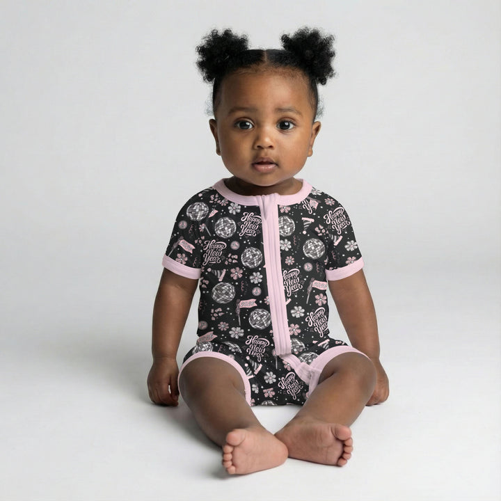 Disco New Years Eve Shorty Zipp